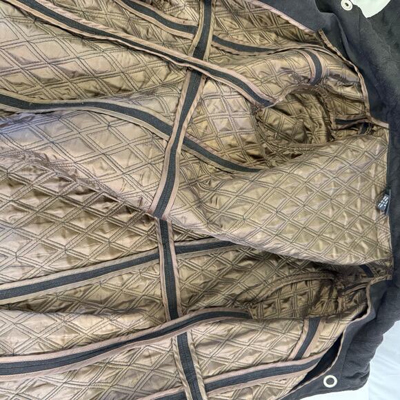 Nomadic Traders Black Quilted Long Coat Women’s Size M – Warm Winter Outerwear - Picture 13 of 13